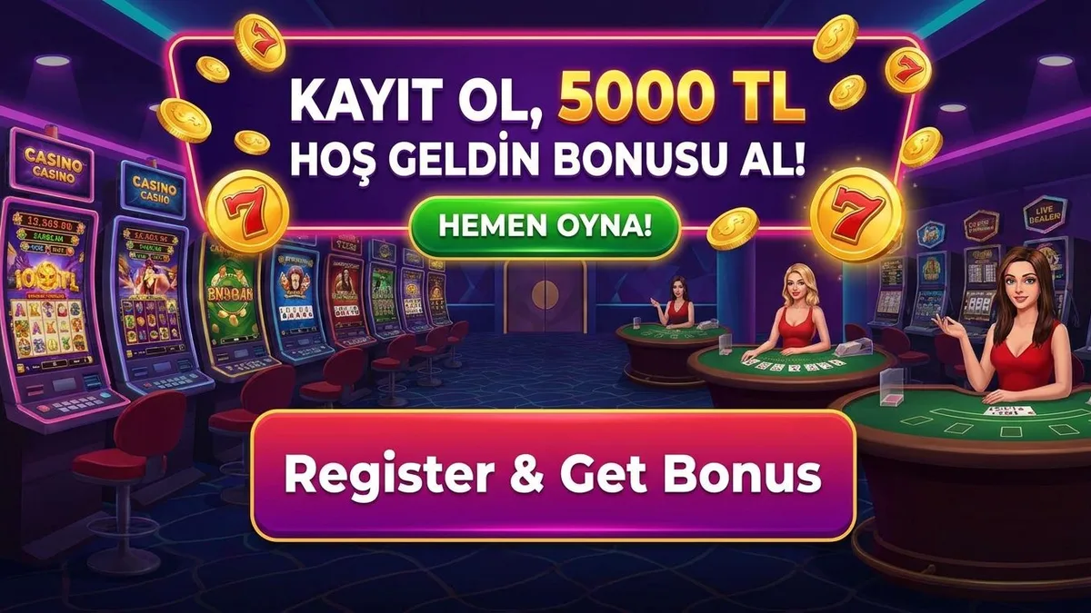 Bonusla kayıt ol